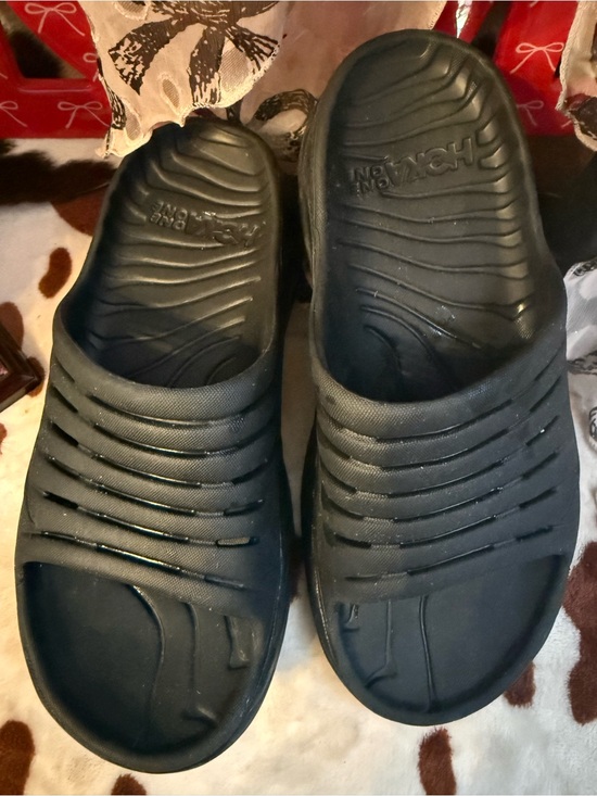 Hoka One One Shoes - Hoka One One Black Men's/Women's Slip-On Cushioned Sandals